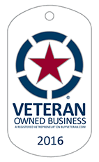 Veteran-Owned Business - Registered Entrepreneur on BuyVeteran.com, est. 2016